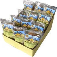 Vinschgauer Natur, Roggenmisch-Fladenbrötchen zum Fertigbacken, 12 x 300g, Trenker Südtirol