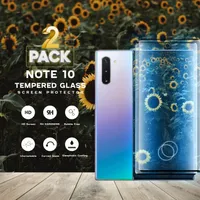 2-pak Samsung Galaxy Note 10 - Szkło hartowane 9H - Wysokiej jakości osłona ekranu 3D