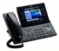 Cisco 8961 - węgiel drzewny - 640 x 480 pikseli - 12,7 cm (5 cali) - 5 linii - 200 wpisów - G.711a,G