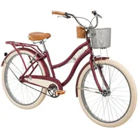 Huffy Deluxe 26" Cruiser Bike - Matt Dark Berry