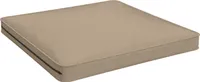 POKAR Loungekissen Sitzauflagen Sitzkissen Sitzpolster, Farbe:Beige, Size:Sitzkissen 50x50