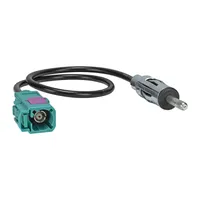 Kfz Adapter Stecker für Auto Radio Antennenadapter DIN ISO Buchse Stecker  4016260083000