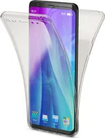Samsung Galaxy S9 Plus 360 Grad Handy Hülle von NALIA, Full Cover vorne hinten Schwarz