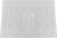 650 g/m² Premium Gewicht Badematte nr 01 weiß Badvorleger 100% Baumwolle Duschvorlage