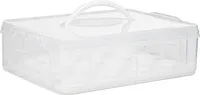 HI Aufbewahrungsbox für 12 Cupcakes 6 L Transparent