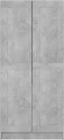 vidaXL Šatníková skriňa betónová šedá 82,5x51,5x180 cm odvodený drevený výrobok