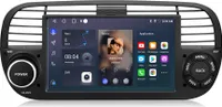 Zabudované navigačné zariadenia 7''2+32G autiorádio Carplay pre Fiat 500 2007-2015 GPS SWC NAVI WIFI BT 2din RDS DSP DAB+ 1280*720