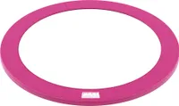 SONGMICS Trampolin Randabdeckung, Ø 366 cm Federabdeckung, Randschutz, Sicherheitsmatte, UV-resistent, reißfestes Trampolinzubehör, Standardgröße, pink STP012P01