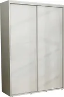 Schiebeschrank Kacper 120 x 220 Weiß Allzweckschrank