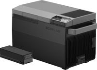 EcoFlow Glacier Kühlschrank mit 298Wh Plug-in Batterie bis zu 40 Std. Laufzeit, Lithium Akku USB-C 100W Ladegerät für Laptops