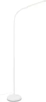 BRILONER PIVAZ LED Stehlampe, Schwenkbar, Touchfunktion, in Stufen dimmbar, weiß, 21 x 126,5 cm
