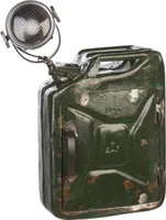GILDE Lampy Benzínová kanva - zelená - v. 46cm x š. 45cm