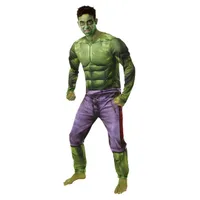 Hulk - "Deluxe" Kostüm - Herren BN5123 (XL) (Grün/Violett)
