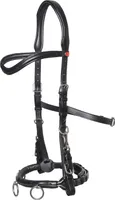 Kieffer Kappzaum Ultrasoft - schwarz - Warmblut