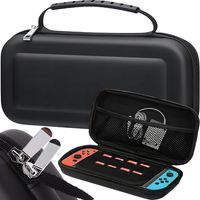 Tasche Kompatibel mit Nintendo Switch/Nintendo Switch OLED Zubehör Tragetasche mit Mehr Platz Hülle Case Schutzhülle Spielkonsolen-Taschen Retoo