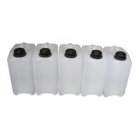 Kunststoffkanister mit Ablasshahn Leerkanister 3 L Wasserkanister 
