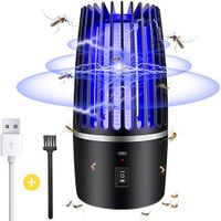 Moskito Killer Insektenvernichter Elektrisch UV LED Lampe Fliegenfänger DHL DE 