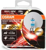 OSRAM NIGHT BREAKER 200 H11 PGJ19-2 12V/55 W (2er Box)
