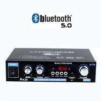 Bluetooth Stereo Audio FM HiFi Verstärker 600W Digitalverstärker 12V/220V 2CH DE 600W 220V (EU-Stecker enthalten)
