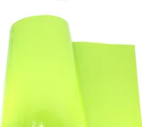 Geschenkpapier einfarbig 70cm x 2m Rolle Hellgrün glänzend