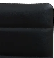 vidaXL 3-dielna jedálenská súprava Jedálenský stôl so stoličkami Black
