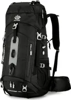 Wasserdichter Rucksack-Bergsteigerrucksack, 60 l, Wanderrucksack, großes Fassungsvermögen, Camping-Rucksack