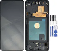 Für Samsung Galaxy Note 10 Lite Display Full OLED LCD mit Rahmen Einheit Touch Ersatzteil Reparatur Schwarz