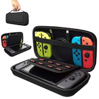 Schutzhülle für Nintendo Switch Tasche Hartschale Reiseetui Hard Case Schutz Cover Schwarz