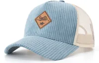 Smith & Miller Dodge Trucker Cord-Cap, blue-stone