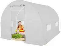 4iQ Gewächshaus Premium Weiß 2x2m