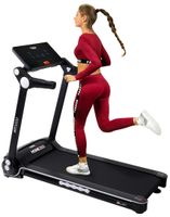 Miweba Sports elektrisches Profi Laufband HT3000 Klappbar mit Steigung Fitness (Schwarz/Weiß)