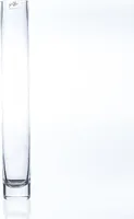 Glasvase, Blumenvase SOLIFLEUR H. 40cm D. 6cm rund transparent Sandra Rich