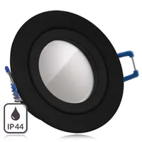 CELI-WX Bad Aufbaulampe flach IP44 weiß rund inkl. Smart WiFi RGB