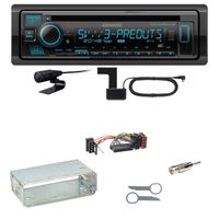 Kenwood KDC-BT960DAB Bluetooth Digitalradio Einbauset für Mercedes E-Klasse W124