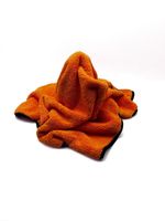 Oranges Microfaser Trockentuch XXL, 60x90 cm, Mikrofasertuch Autotuch mit hoher Saugkraft; fusselfreis Handtuch für Autopflege Lackpflege, orange baby