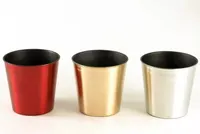Blumentopfabdeckung rot