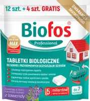 Biofos Professional biologické tablety pro septiky a čistírny odpadních vod 320 G (16 kusů)