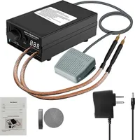 8000 W Punktschweißgerät für Batterien, Handschweißgerät, tragbares Punktschweißgerät DIY Kit, Hochleistungs-Handschweißgerät mit Nickelband