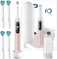 Oral-B | Elektrische Zahnbürste - iO Series 6 - Rosa - Mit künstlicher Intelligenz - 5 Reinigungsmodi