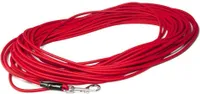 Mystique® Biothane Schleppleine rund 6mm Standard Karabiner rot 7,5m