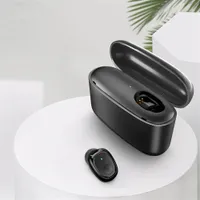 Kopfhörer Single Earbud/Dual Earbuds Wireless Bluetooth 5.0 Sport TWS In-Ohr Headset black_ Earbud