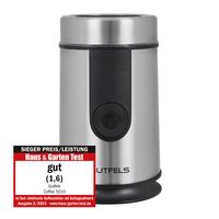 GUTFELS COFFEE 5010 Kaffeemühle | 50 g Kapazität | 200 Watt Leistung | Edelstahl