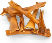 Pferdekopfhaut für Hunde | 1 kg | Pferdehaut | Leckerlie Pferd für Allergiker