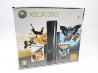 Microsoft Xbox 360 Konsole 120 GB Schwarz + Pure + Lego Batman + Orig. Controller in