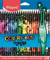 maped COLOUR'PEPS MONSTER barevné tužky, různé barvy, 24 ks.