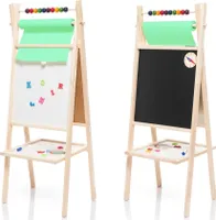 Schreibtafel für Kinder aus Holz EWAZ mit Papierrolle Modern 43x120x47 cm