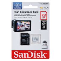 SanDisk  - 512GB, MicroSDXC, Klasse 10, 100 MB/s, 40 MB/s, Weiß | SDSQQNR-512G-GN6IA