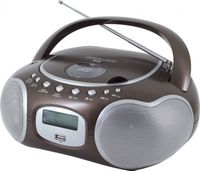 Soundmaster SCD4200BR PLL-UKW Radio DAB+ CD-MP3/USB Festsenderspeicher braun