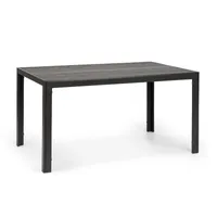 blumfeldt Bilbao, záhradný stôl, 150 x 90 cm, 6 osôb, polywood, hliník, antracit