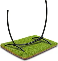 Zolta Hängemattengestell - 2in1-Ständer - Halterung für eine Hängematte oder einen Hängesessel - 350cm / 127cm - Schwarz